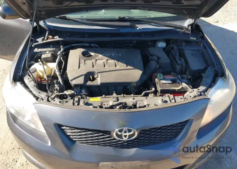 2010 Toyota Corolla Le z USA, uszkodzony, nr VIN 2T1BU4EE9AC249901